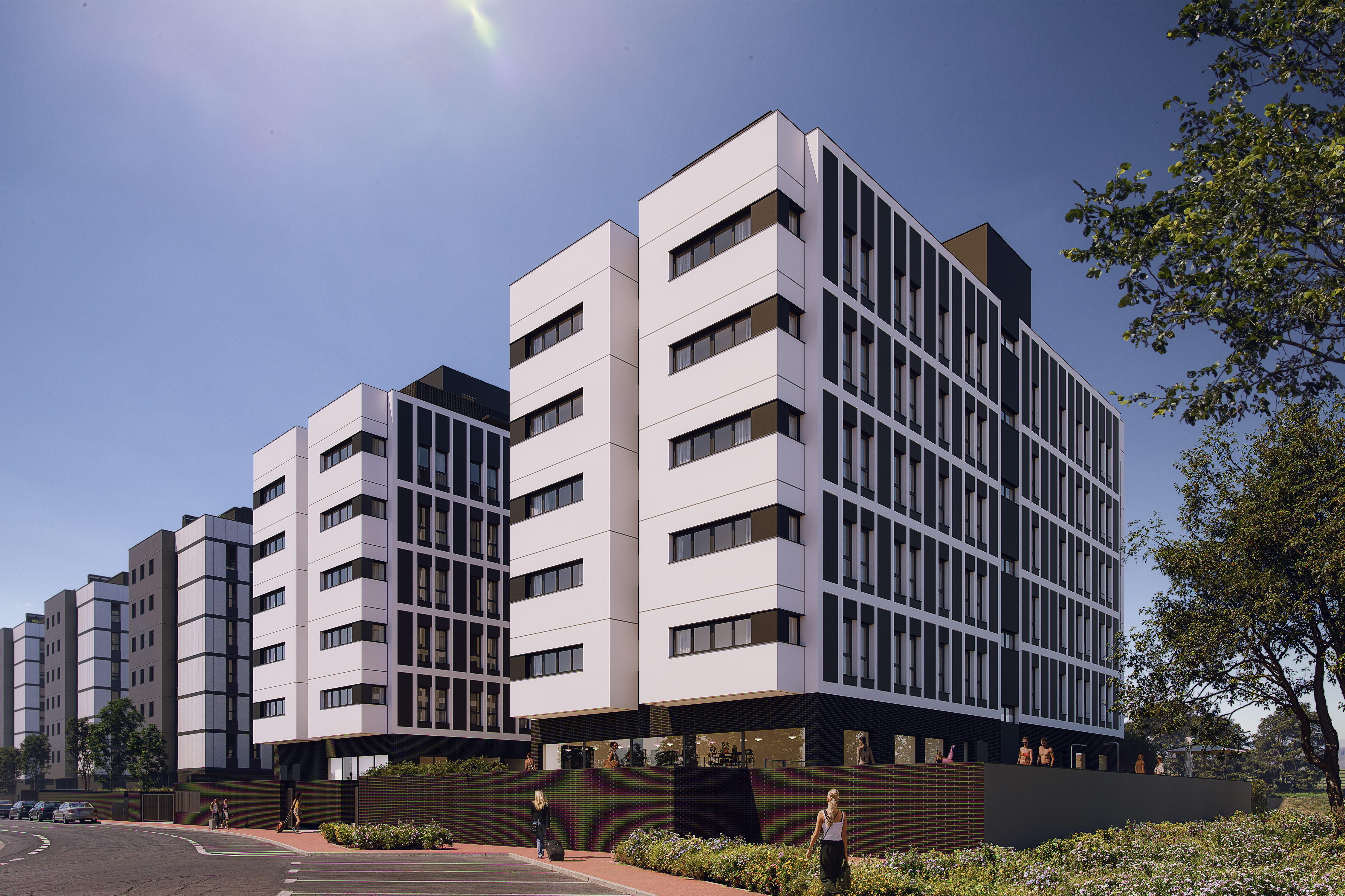 Ciudad del Aire flex living development in Alcalá de Henares, Madrid